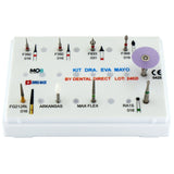 Kit fresas ortodoncia Dra. Eva Mayo