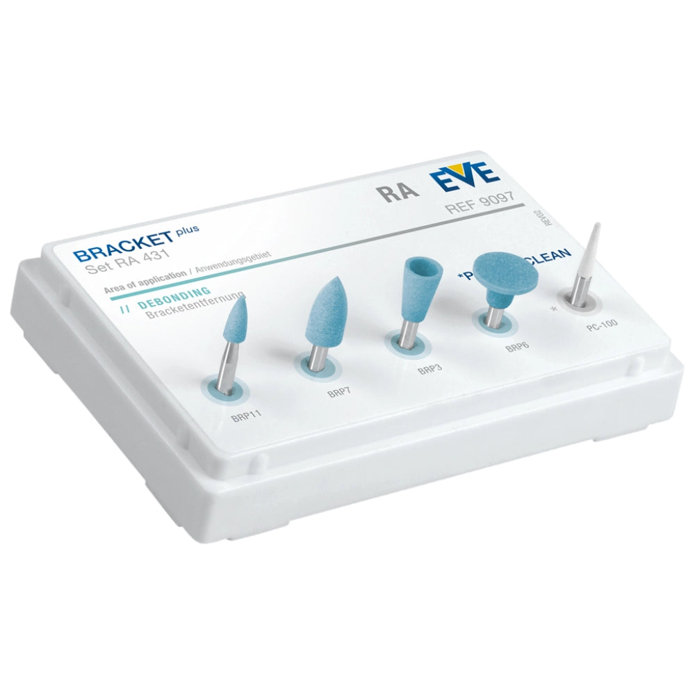 Kit pulidores Bracket Plus Set RA 431 EVE