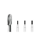 Fresa Carburo de Tungsteno Cilíndrica Punta Redondeada - 21R