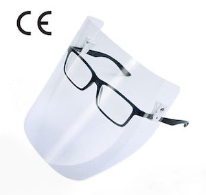 Visor Protector con enganche para gafas, 3 uds.
