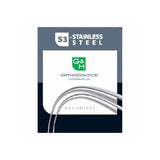 Arcos para Ortodoncia G&H S3 Europa II Acero Redondos, 25 uds.