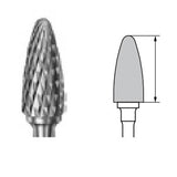 Fresa Carburo de Tungsteno tipo Bellota para Pieza de Mano - CC251MX