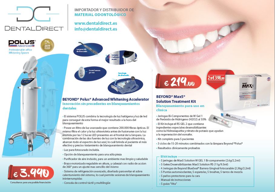 Nueva linea de blanqueamientos dentales I Dental Direct