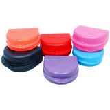 Cajas pequeñas para aparatos de ortodoncia surtido 10 unidades diferentes colores