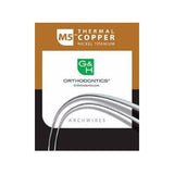Arcos de Ortodoncia G&H Cu-NiTi Térmicos M5, 25 uds.